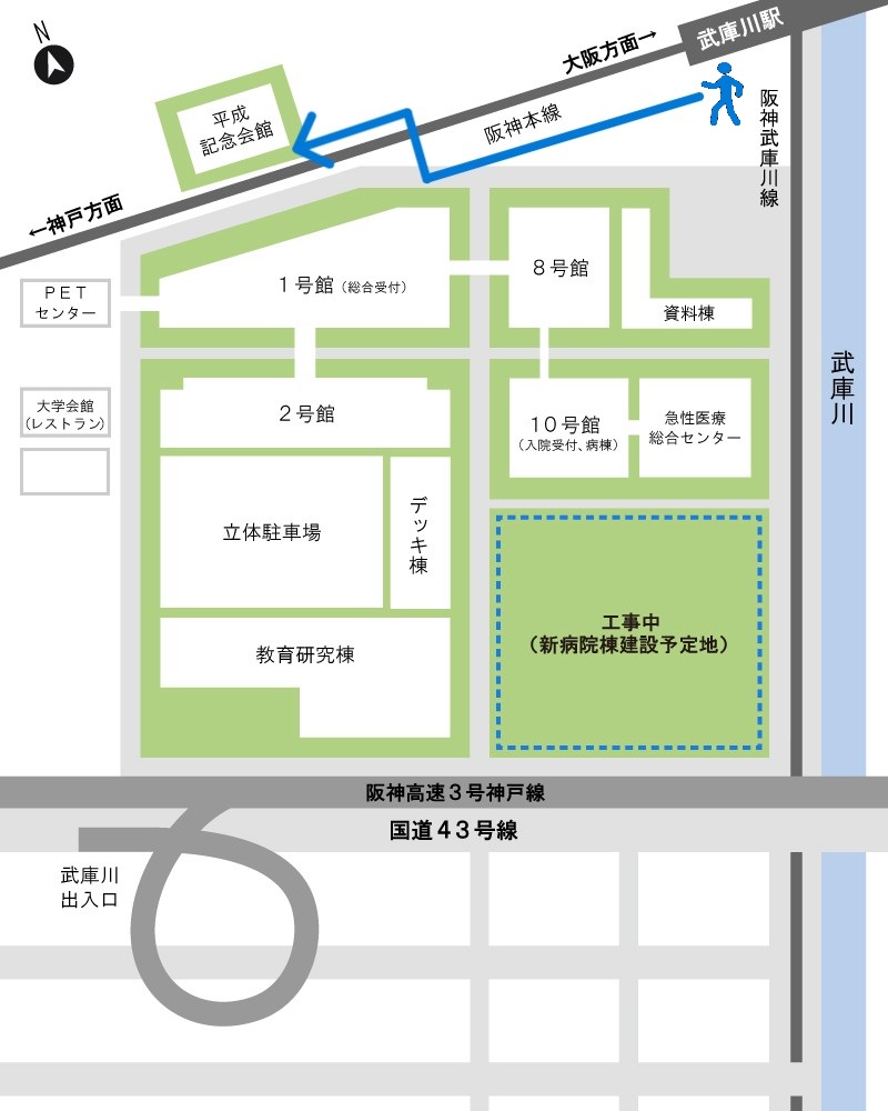 鉄道アクセス地図